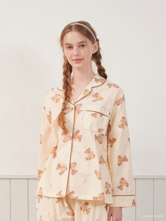 Women Teddy Pajamas Set