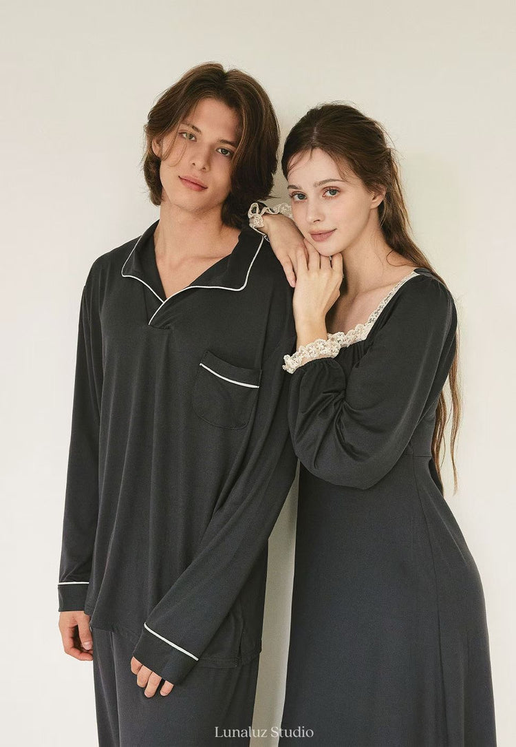 Dejavu Couple Pajamas Set