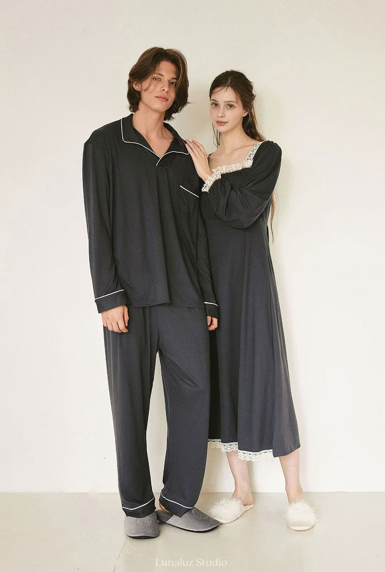 Dejavu Couple Pajamas Set