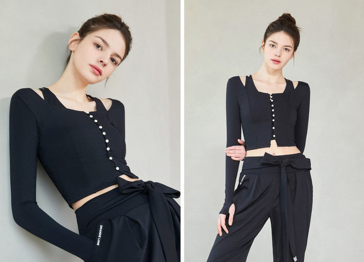 El-soft Snap Point Cardigan