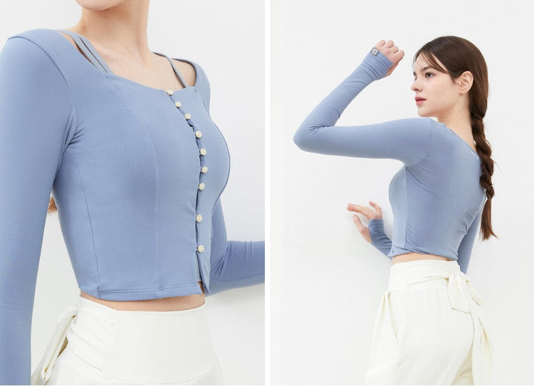 El-soft Snap Point Cardigan