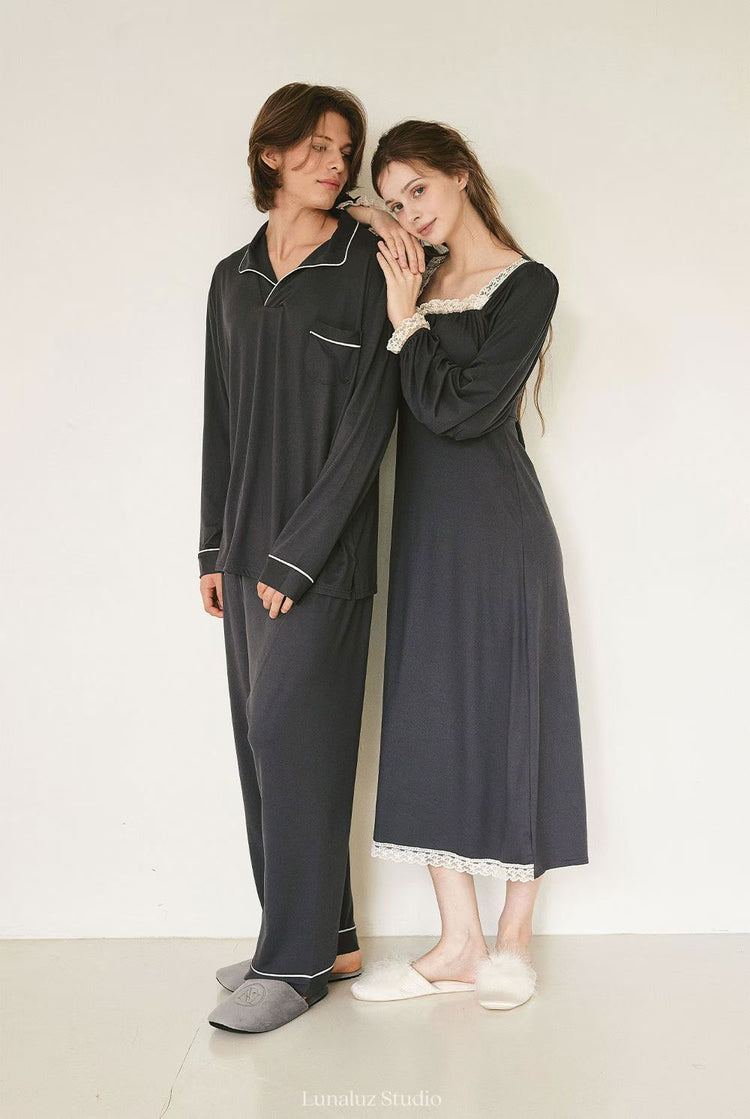 Dejavu Couple Pajamas Set
