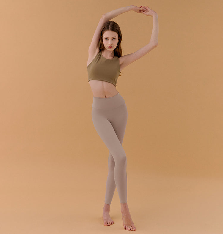 Conch Wear Crushing Back Cutout Bra Top
