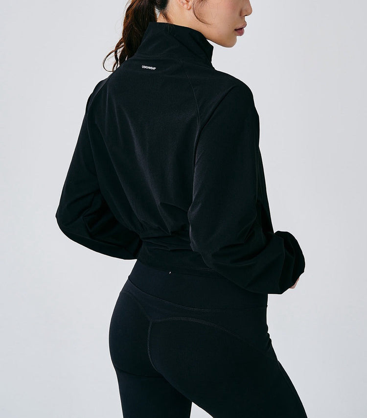 Light Cropped Track Jacket
