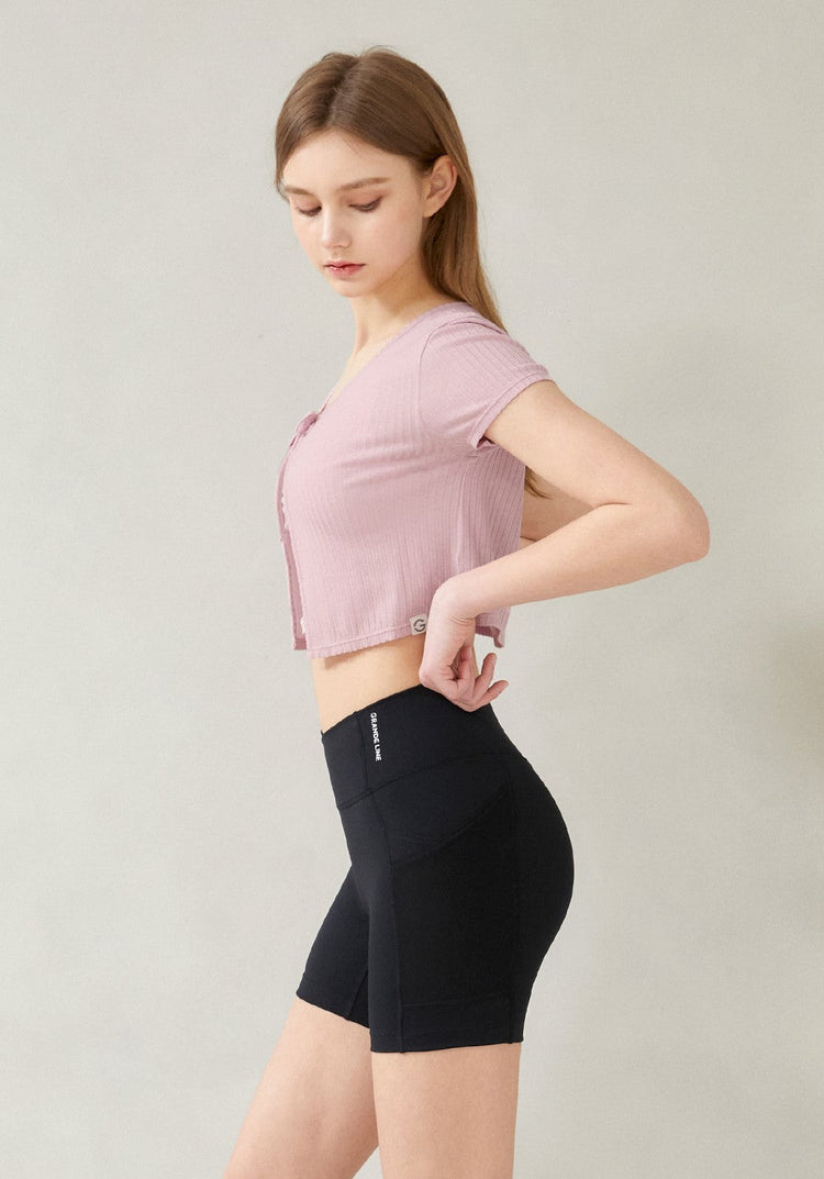 El-flex P Cross Pocket 3.5 Leggings