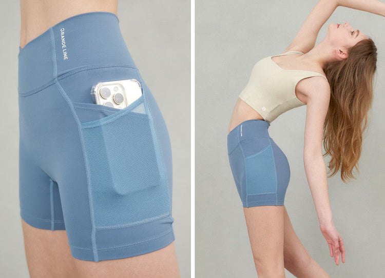 El-flex P Cross Pocket 3.5 Leggings