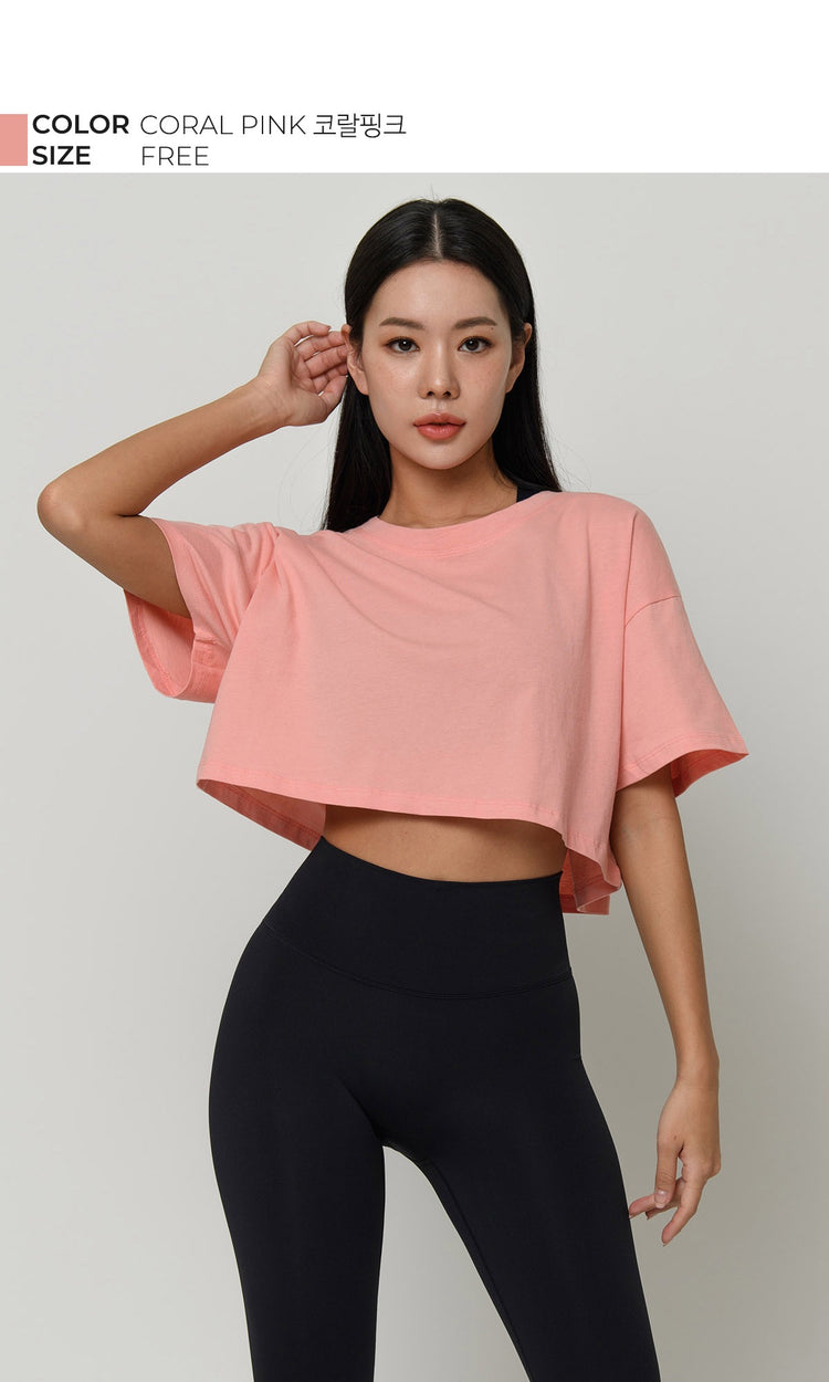 Conch Wear Hadid Basic Crop Top