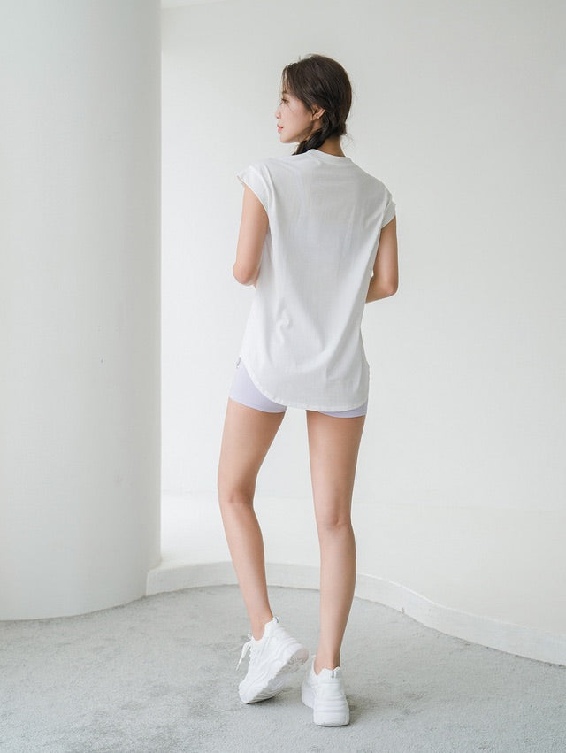 NT737 Edge V-neck Sleeveless T.ee