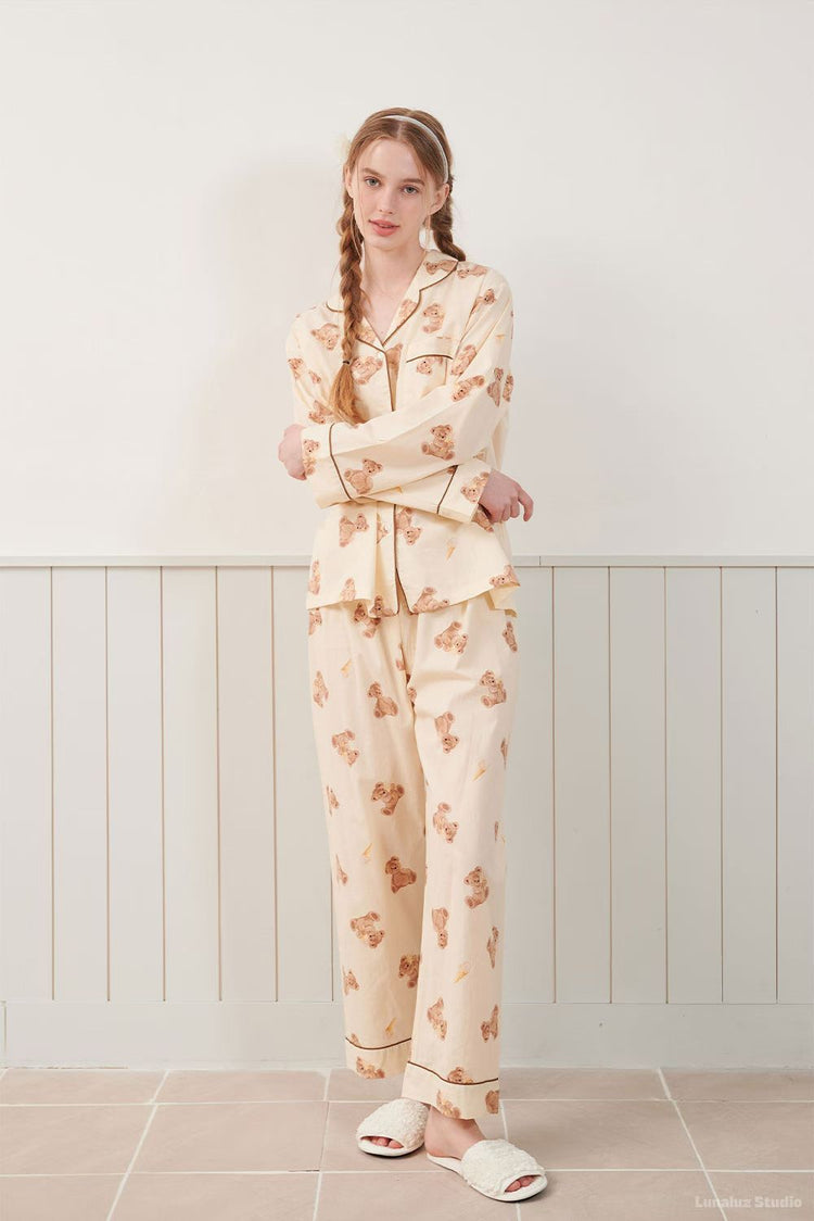 PJS（女）夢幻柔軟睡衣套裝