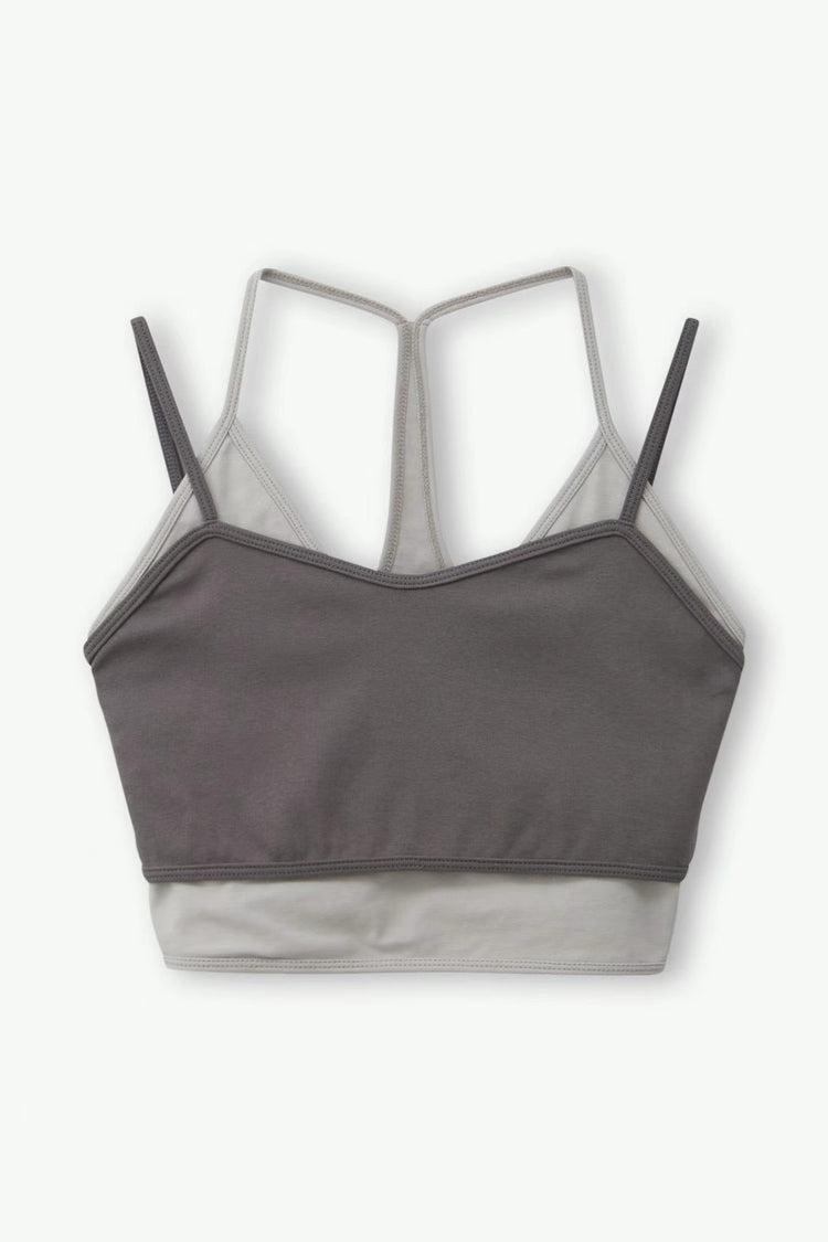 Routine FB01 Line Layered Two Pieces Bra top