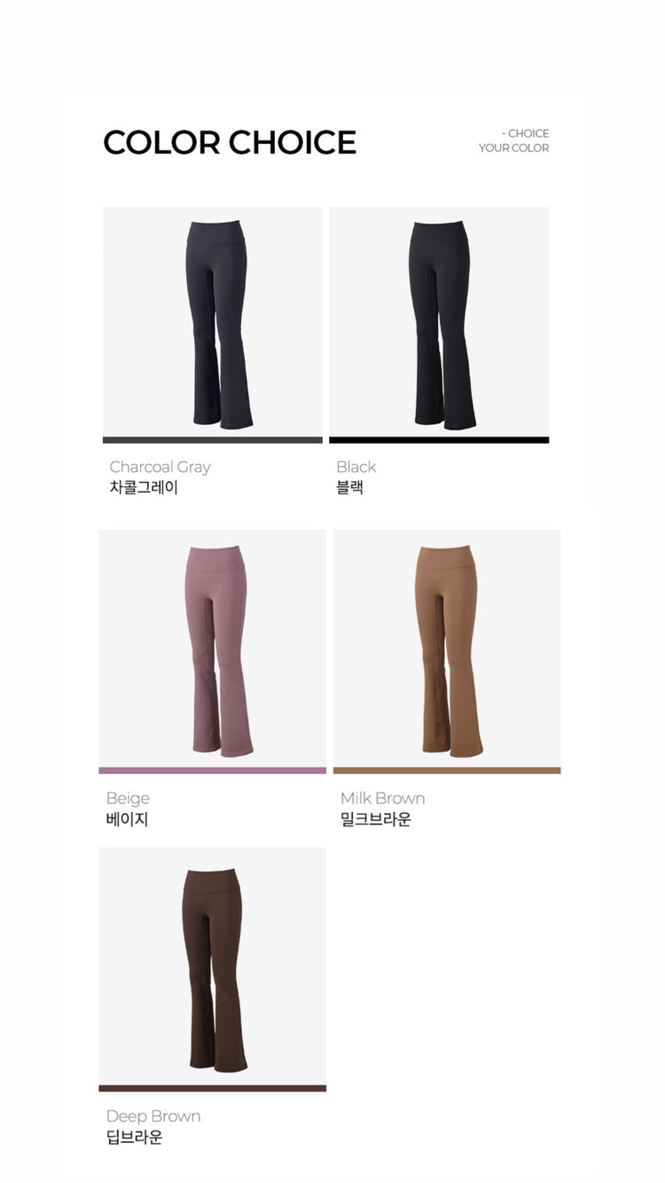 Conch Wear Best Seller Lifting Fit Cozy Fleece Bootcut Leggings