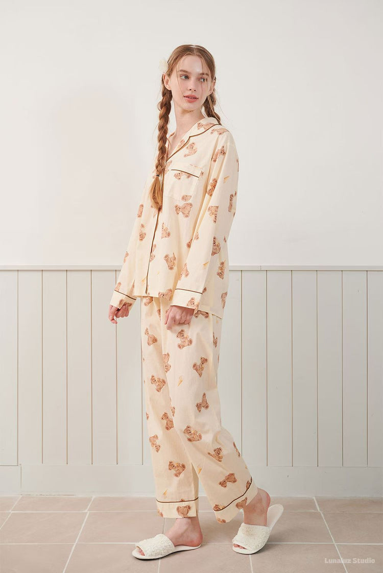 PJS（女）夢幻柔軟睡衣套裝