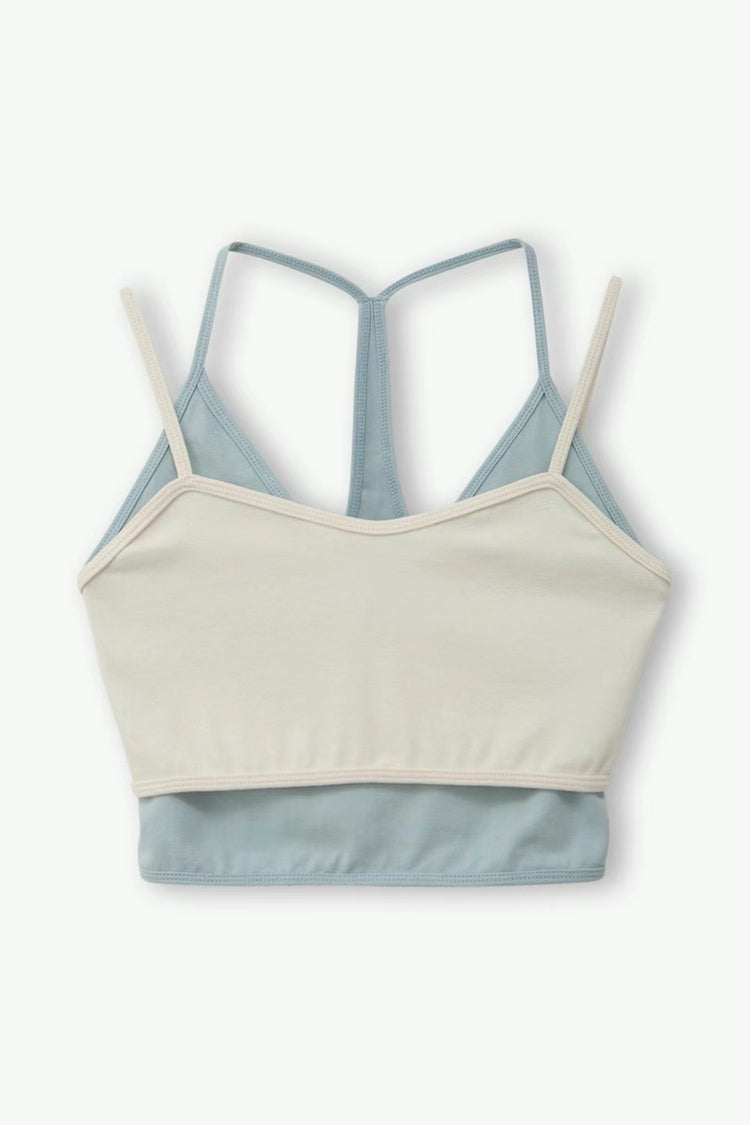 Routine FB01 Line Layered Two Pieces Bra top