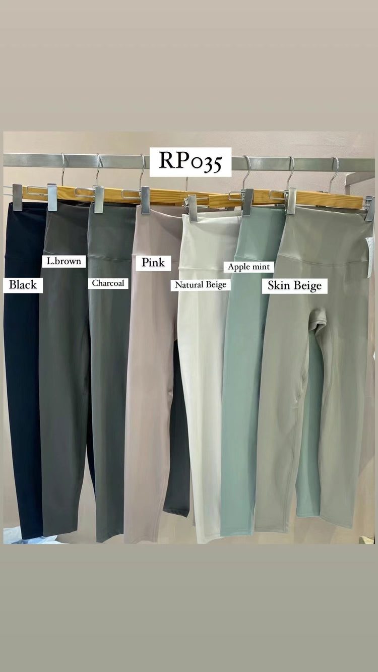 Routine -Best Seller Top 5- RP035 Signature Silky leggings (Super high waist)