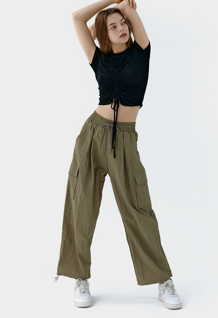 SS23 Conch Wear Cool Nylon String Cargo Pants