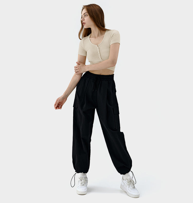 SS23 Conch Wear Cool Nylon String Cargo Pants