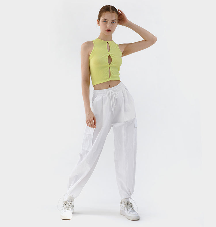 SS23 Conch Wear Cool Nylon String Cargo Pants