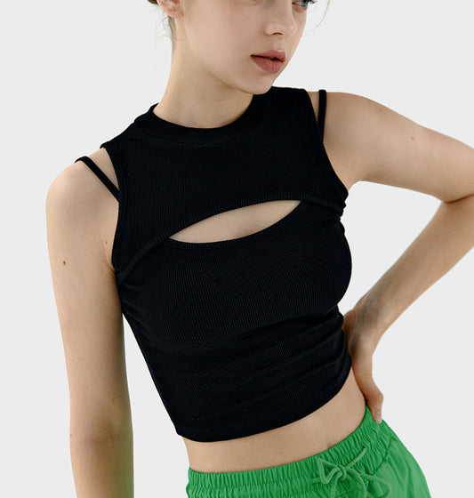 SS23 Conch Wear Layering Golgi Crop Top