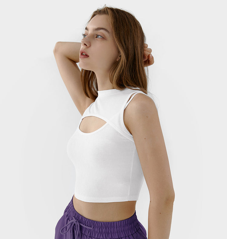 SS23 Conch Wear Layering Golgi Crop Top