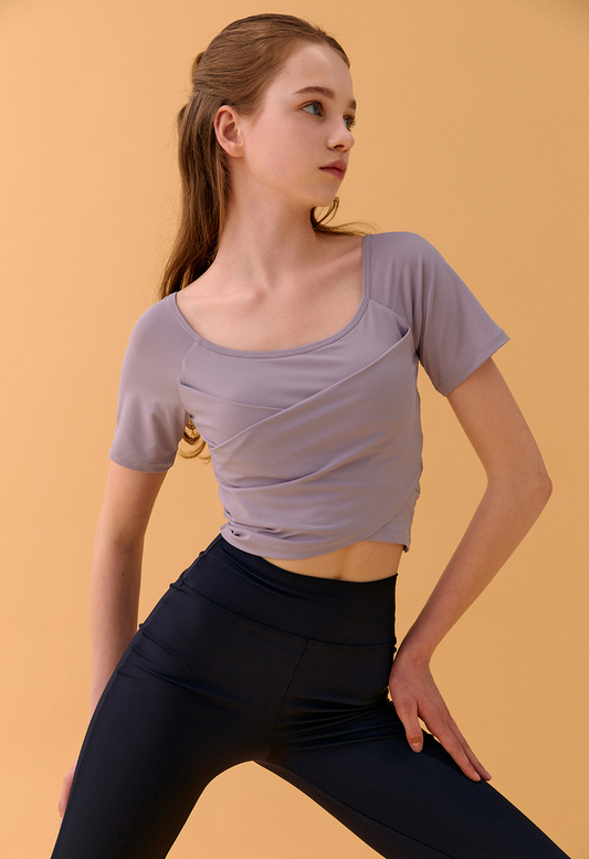 Conch Wear Blanc Layer all-in-one crop top