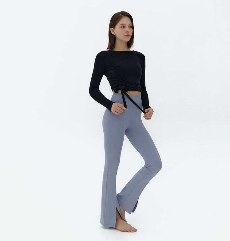 SS23 Conch Wear Bootcut Front Slit Leggings