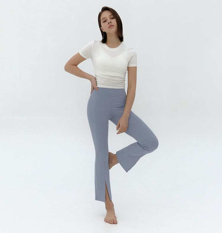 SS23 Conch Wear Bootcut Front Slit Leggings