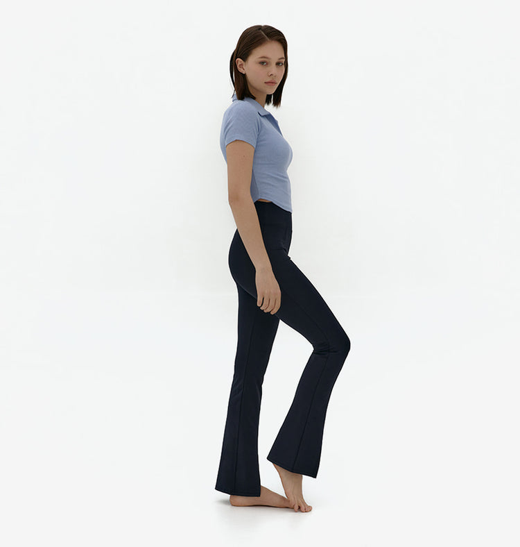 SS23 Conch Wear Bootcut Front Slit Leggings