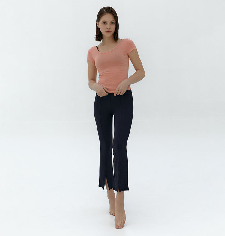 SS23 Conch Wear Bootcut Front Slit Leggings