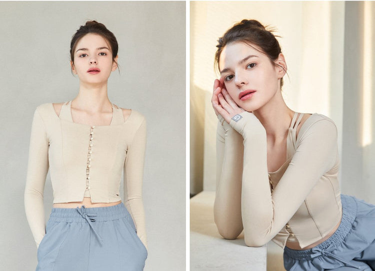 El-soft Snap Point Cardigan