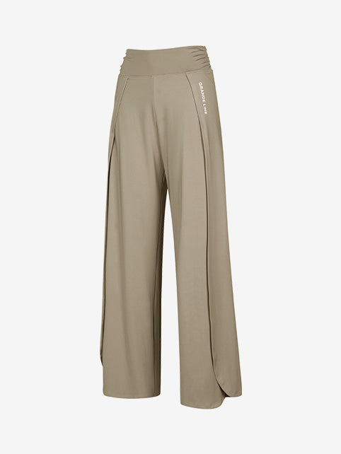 Grande Line El-touch H Slit Wide Pants