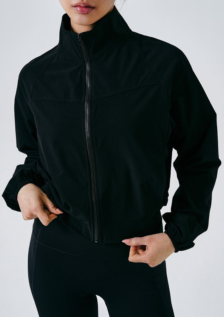 Light Cropped Track Jacket