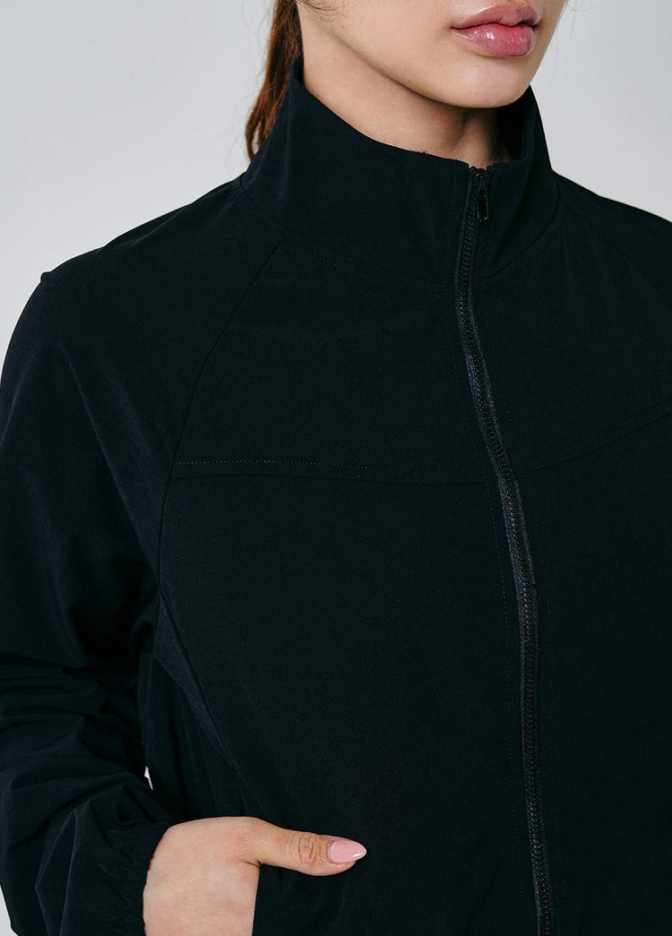 Light Cropped Track Jacket