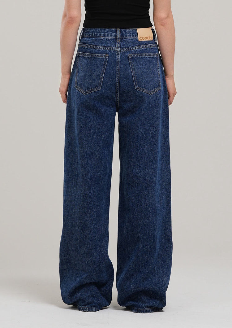 Classic Wide Denim Pants