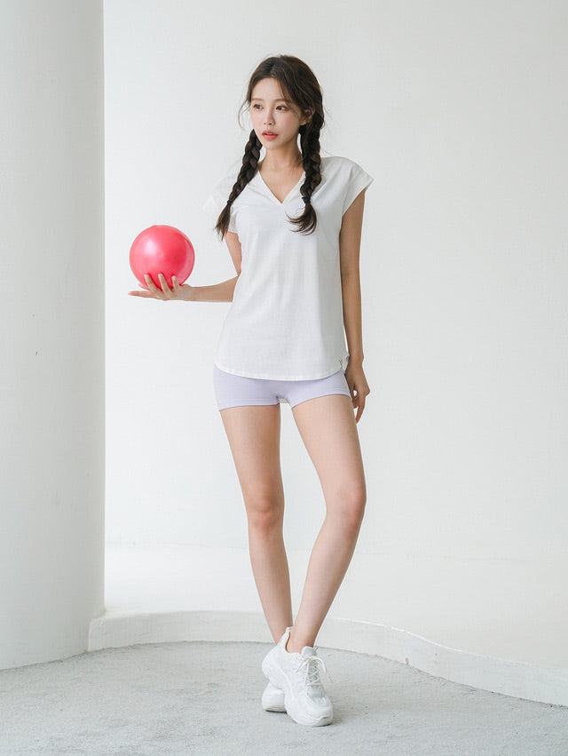 NT737 Edge V-neck Sleeveless T.ee