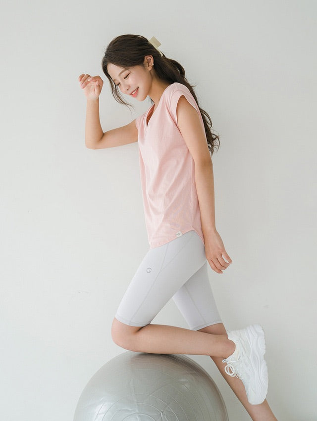 NT737 Edge V-neck Sleeveless T.ee