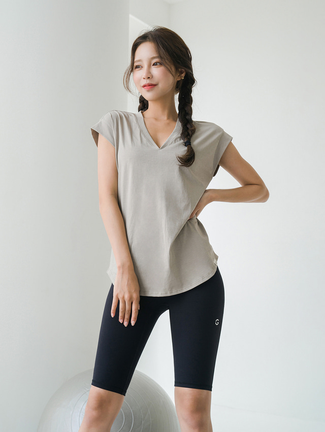 NT737 Edge V-neck Sleeveless T.ee