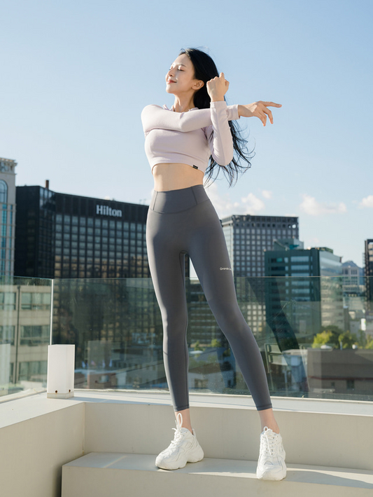 Grande Line Best Seller PT445 El-flex leggings (Super Tight & Mid-high waist)