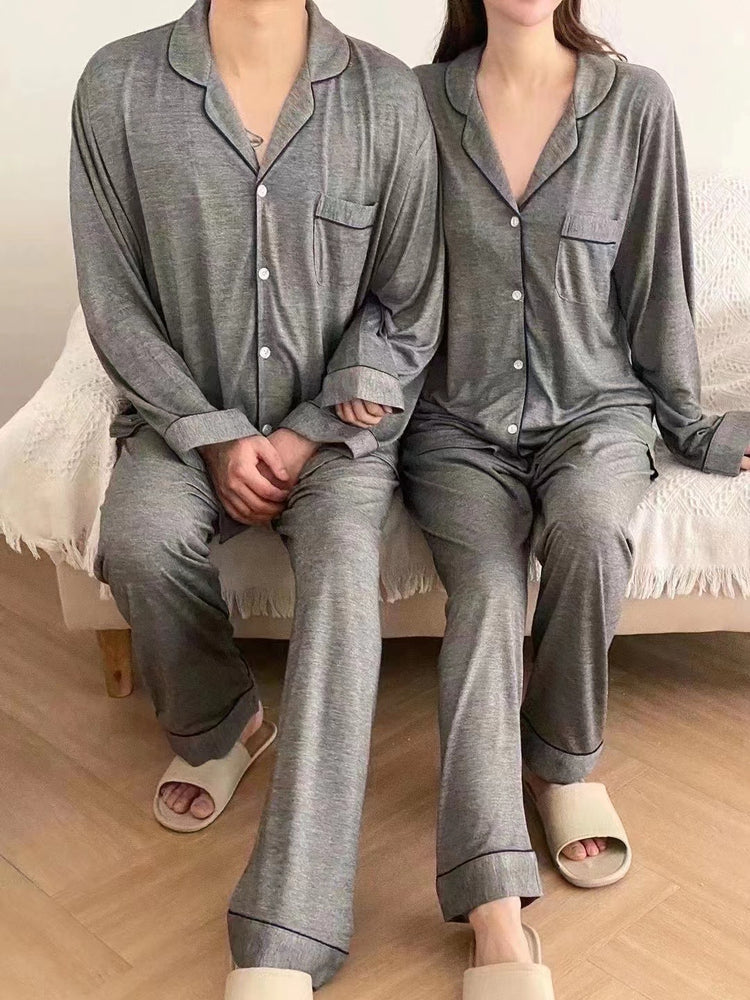 PJS Cloudy Couple Pajamas Set